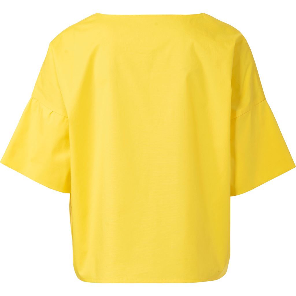 Burda Style Pattern 6243 Misses Top Round Neckline Boxy Shape Frills B6243 Image 4 From Patternsandplains.com