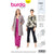 Burda Style Pattern 6248 Misses Coat Jacket Collarless B6248 Image 1 From Patternsandplains.com