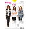 Burda Style Pattern 6610 Jacket and Shirt 6610 Image 1 From Patternsandplains.com