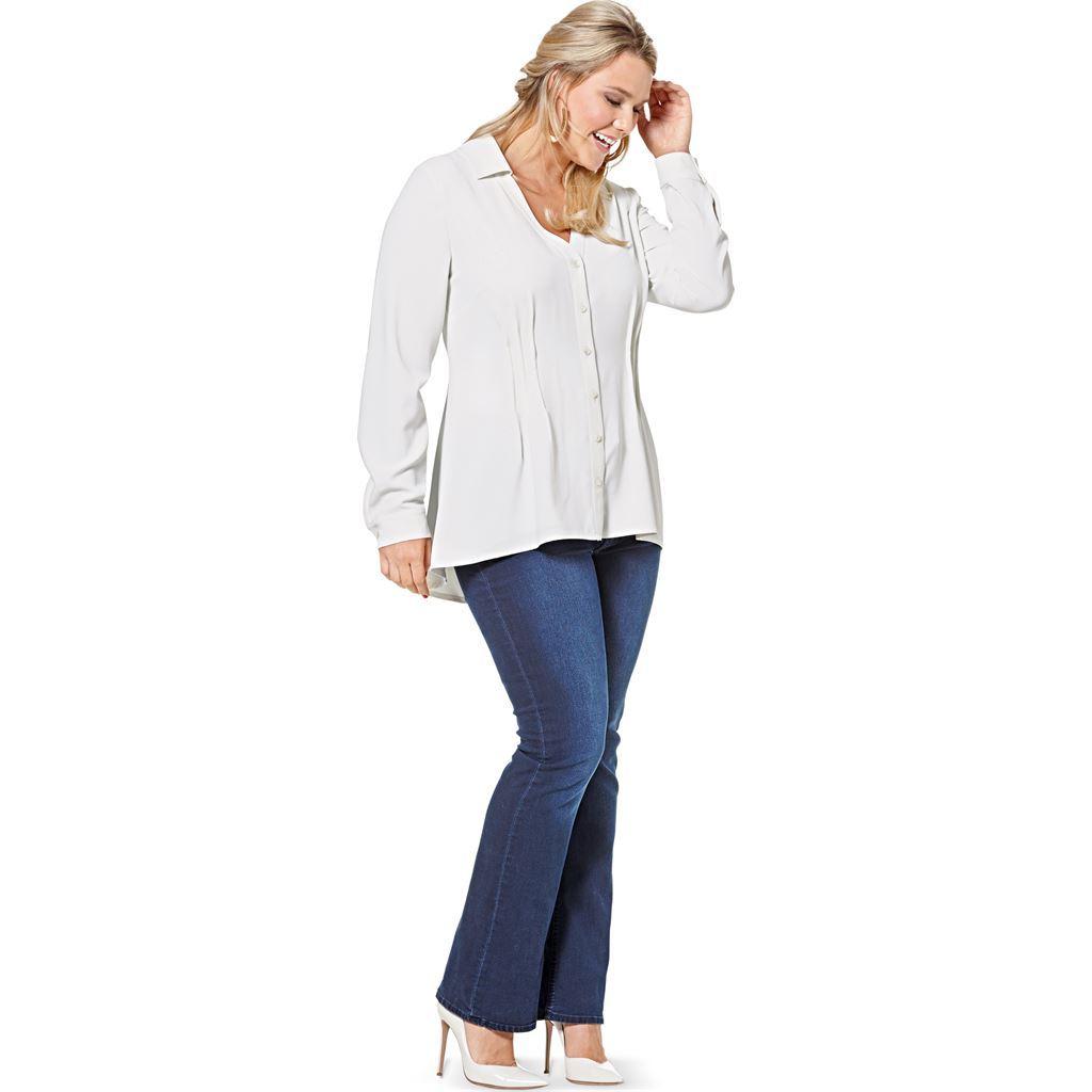 Burda Style Pattern 6615 Blouse 6615 Image 3 From Patternsandplains.com