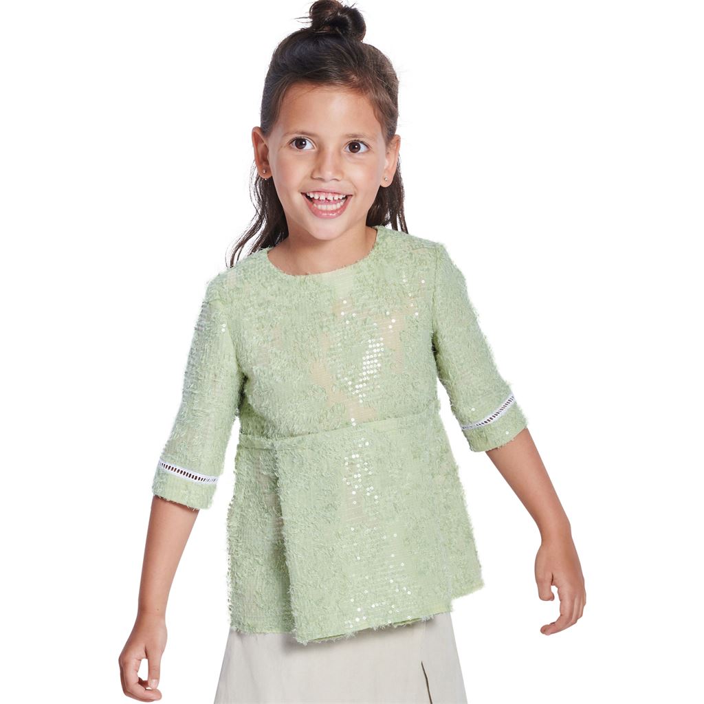 Burda Style Pattern 9226 Childrens Dress B9226 Image 3 From Patternsandplains.com