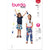 Burda Style Pattern 9228 Childrens Pants B9228 Image 1 From Patternsandplains.com