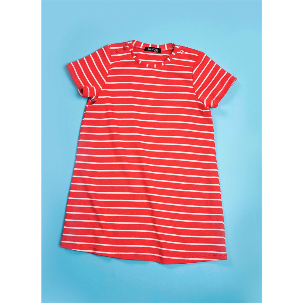 Burda Style Pattern 9229 Childrens Dress and Shirt B9229 Image 6 From Patternsandplains.com