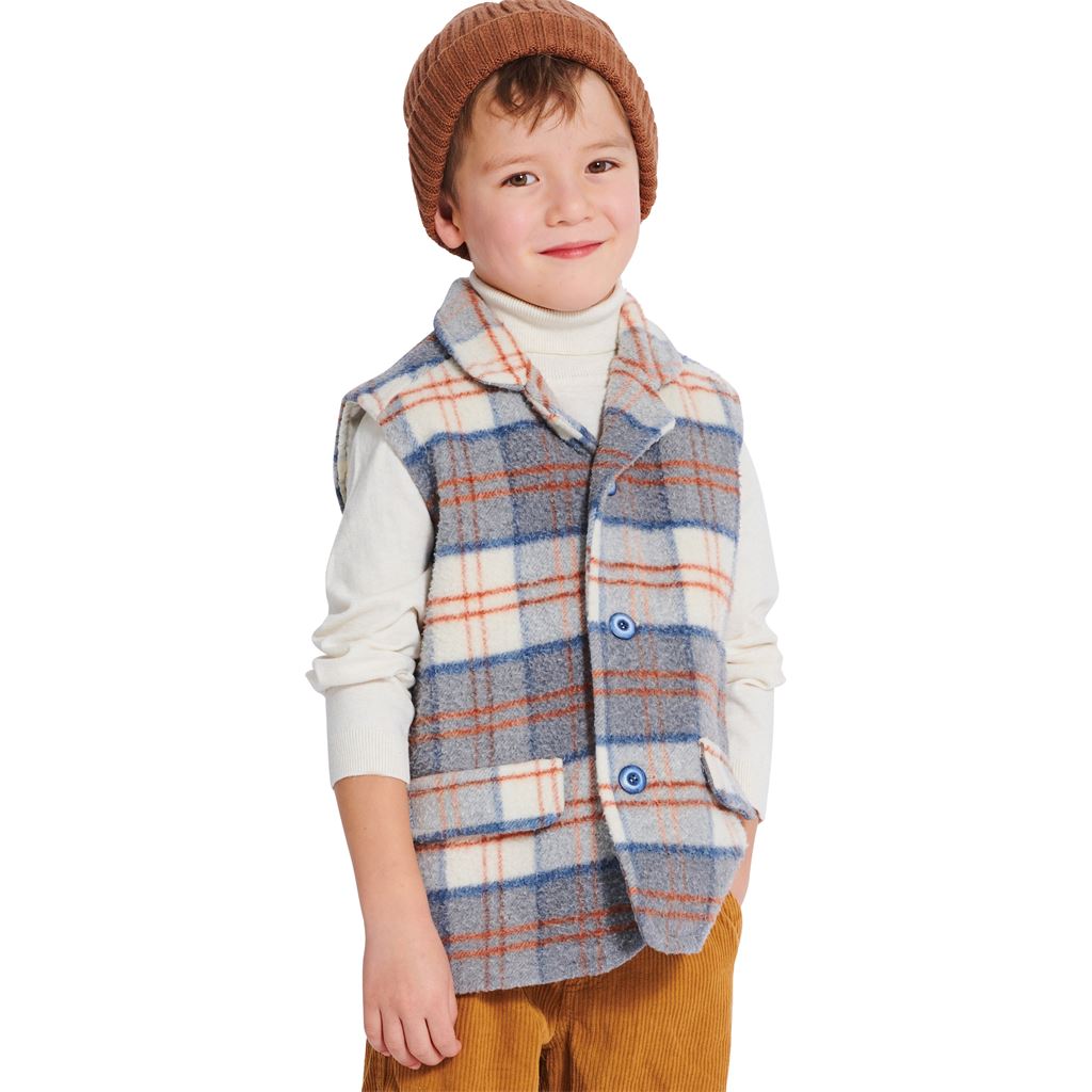Burda Style Pattern 9234 Childrens Jacket and Waistcoat Vest B9234 Image 3 From Patternsandplains.com