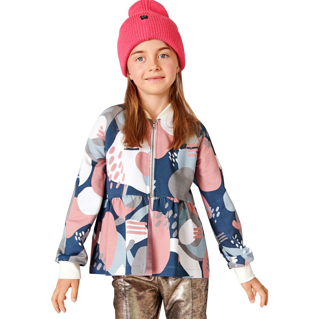 Burda Style Pattern 9237 Childrens Blouson Top B9237 Image 3 From Patternsandplains.com