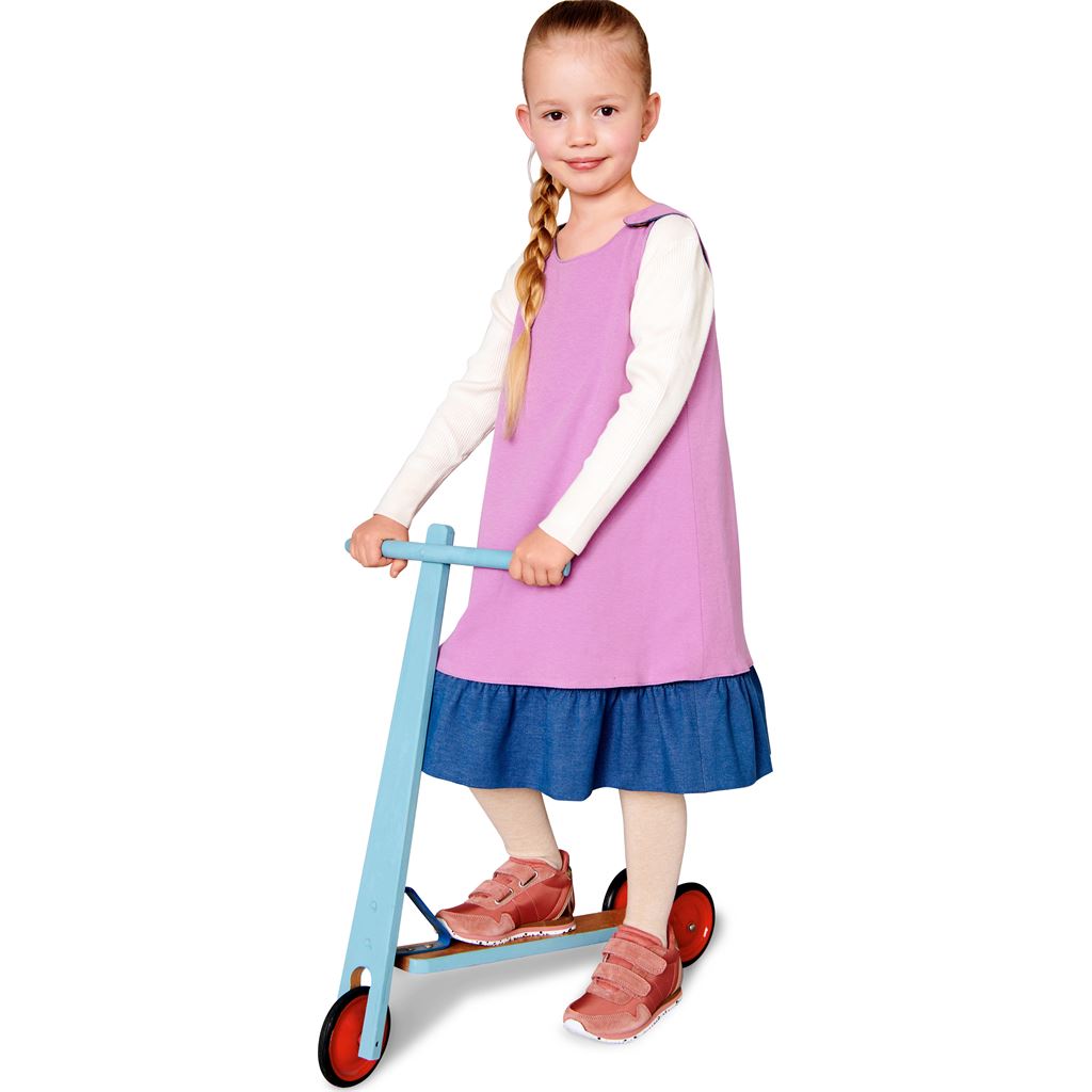 Burda Style Pattern 9238 Childrens Dress B9238 Image 4 From Patternsandplains.com