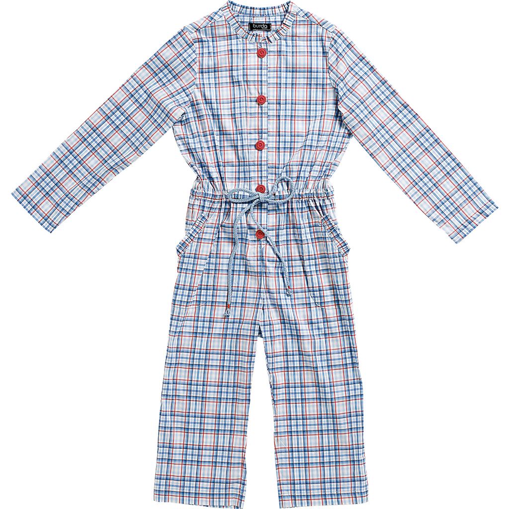 Burda Style Pattern 9245 Childrens Jumpsuit B9245 Image 5 From Patternsandplains.com