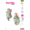 Burda Style Pattern 9258 Babies Coordinates B9258 Image 1 From Patternsandplains.com