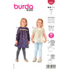 Burda Style Pattern 9260 Babies Dress and Blouse B9260 Image 1 From Patternsandplains.com