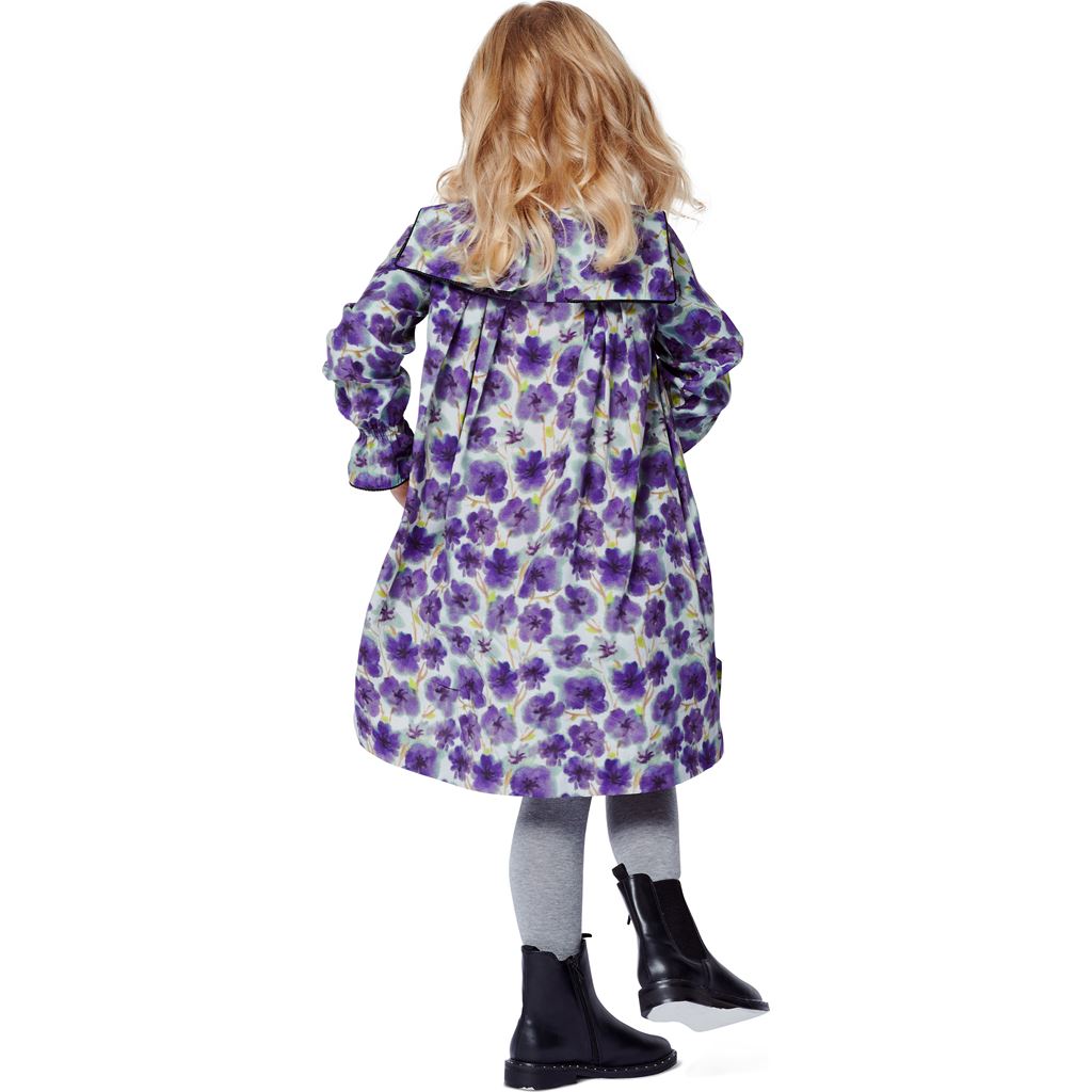 Burda Style Pattern 9274 Childrens Dress Blouse with Yoke Loose Drape B9274 Image 3 From Patternsandplains.com