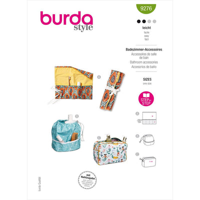 Burda Style Pattern 9276 Bathroom Accessories B9276 Image 1 From Patternsandplains.com