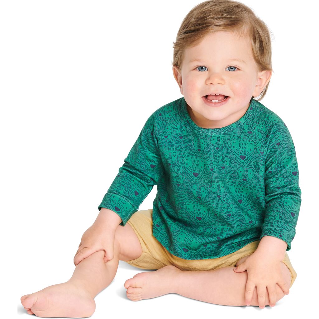 Burda Style Pattern 9277 Babies Top and Dress B9277 Image 2 From Patternsandplains.com