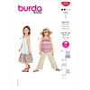 Burda Style Pattern 9280 Childrens Top and Dress B9280 Image 1 From Patternsandplains.com