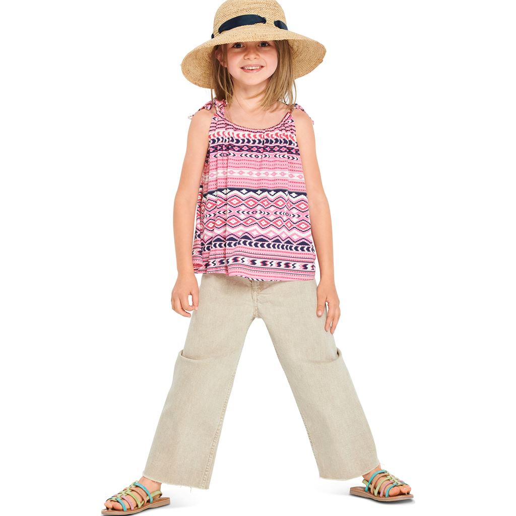 Burda Style Pattern 9280 Childrens Top and Dress B9280 Image 3 From Patternsandplains.com