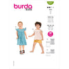 Burda Style Pattern 9281 Childrens Top and Dress B9281 Image 1 From Patternsandplains.com