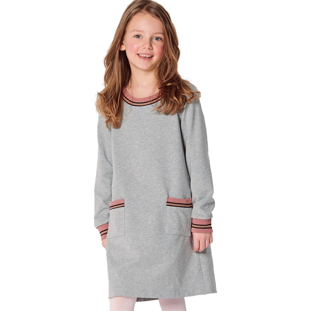 Burda Style Pattern 9286 Babies Dress Shirtdress with band finishing B9286 Image 2 From Patternsandplains.com