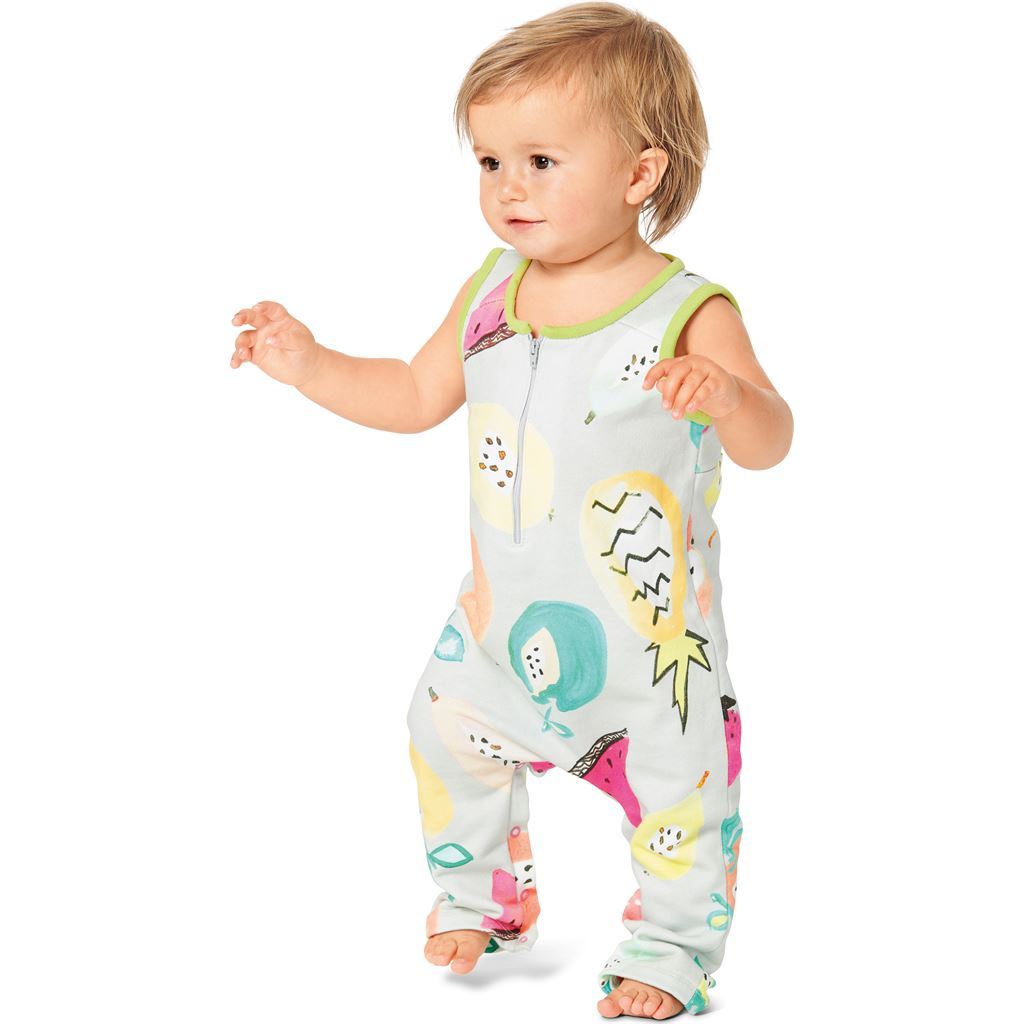 Burda Style Pattern 9299 Toddlers Overalls with Hood with or without Sleeves Crotch Fastening B9299 Image 5 From Patternsandplains.com