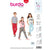 Burda Style Pattern 9300 Childrens Jogging Pants Elastic Waist Sweatpants B9300 Image 1 From Patternsandplains.com