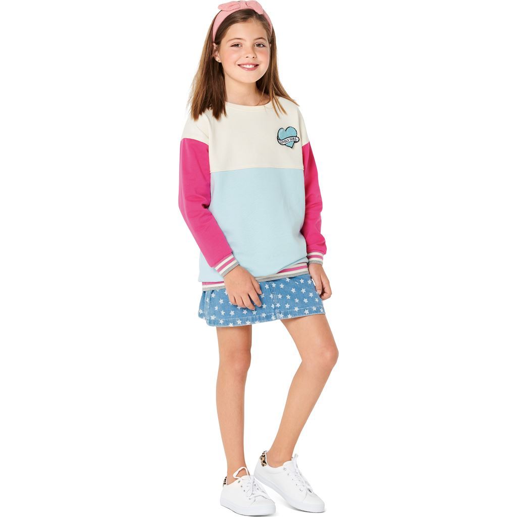 Burda Style Pattern 9301 Childrens Sweater Hoodie Hooded Top B9301 Image 6 From Patternsandplains.com