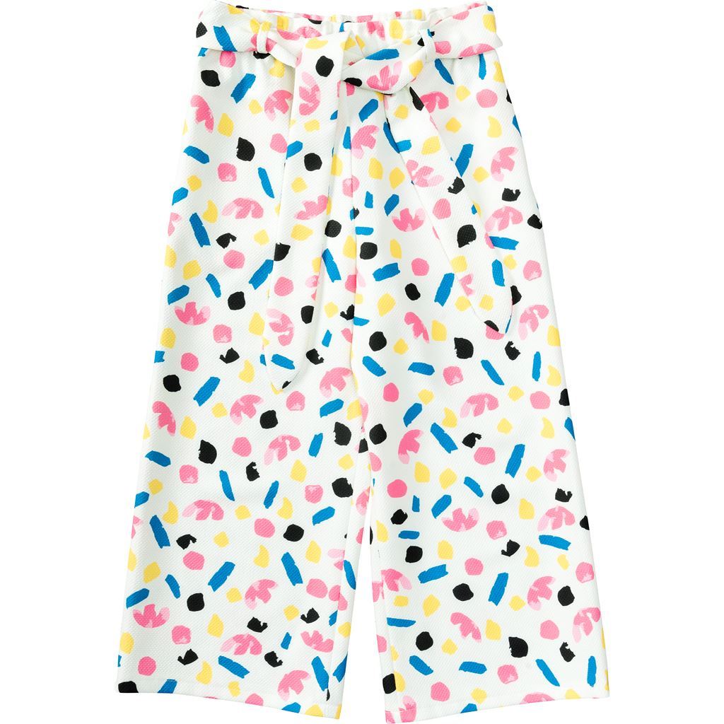 Burda Style Pattern 9302 Childrens Pants with Elastic Waist Culottes 7 8 Length B9302 Image 3 From Patternsandplains.com