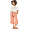 Burda Style Pattern 9302 Childrens Pants with Elastic Waist Culottes 7 8 Length B9302 Image 5 From Patternsandplains.com