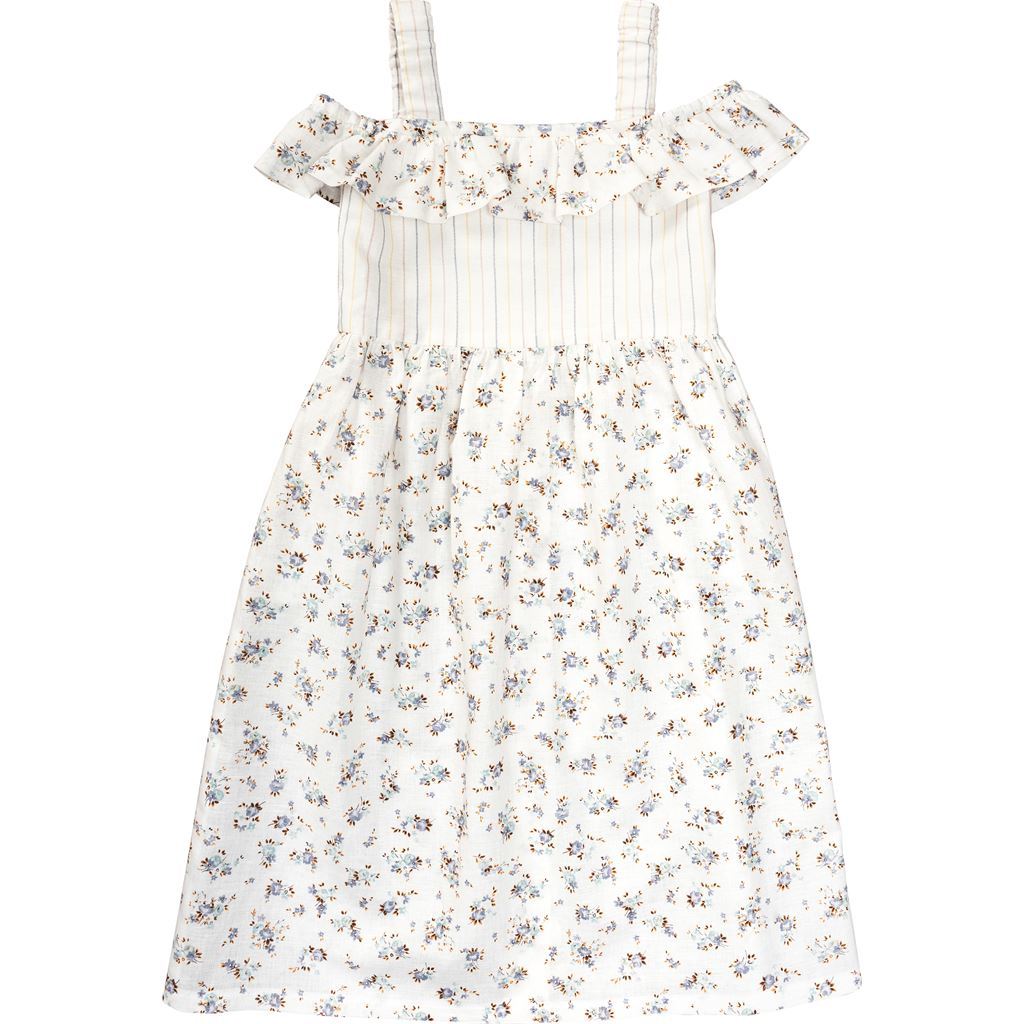 Burda Style Pattern 9304 Childrens Pinafore Dress with Front Button Fastening Gathered Skirt B9304 Image 7 From Patternsandplains.com