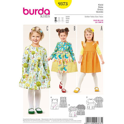 Burda Style Pattern 9373 Dress 9373 Image 1 From Patternsandplains.com