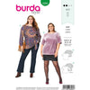 Burda Style Pattern B6260 Womens Tunic or Top Designed for Stretch Knits 6260 Image 1 From Patternsandplains.com