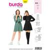 Burda Style Pattern B6264 Misses Dresses Pull On Designed for Knit Fabrics 6264 Image 1 From Patternsandplains.com