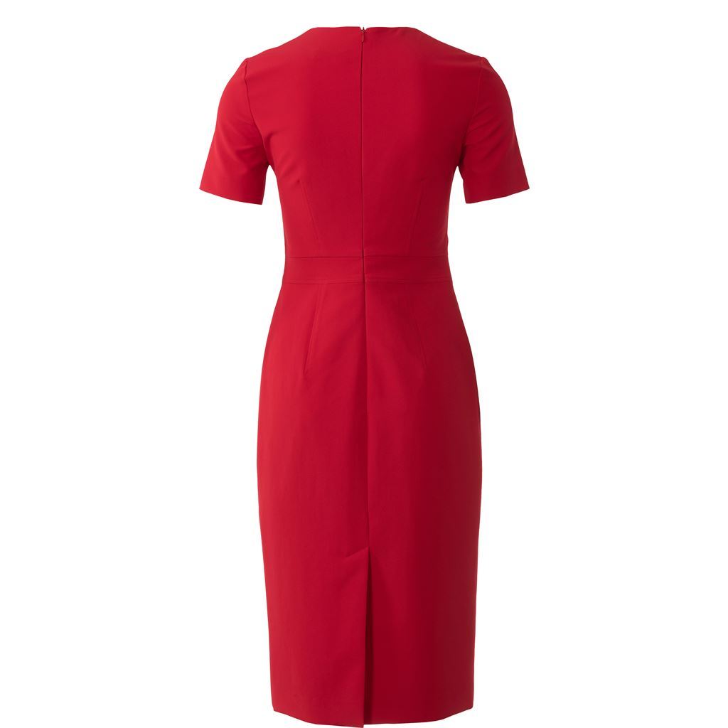 Burda Style Pattern B6279 Misses Dresses with Princess Seams Flared or Slim Skirt 6279 Image 5 From Patternsandplains.com