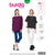 Burda Style Pattern B6280 Misses Tops with Length and Sleeve Options 6280 Image 1 From Patternsandplains.com