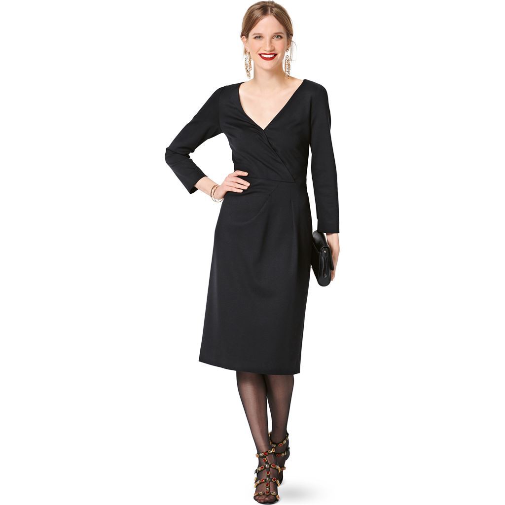 Burda Style Pattern B6287 Misses Dresses with Neckline and Length Options 6287 Image 2 From Patternsandplains.com