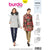 Burda Style Pattern B6289 Misses Zipped Jacket in Two Lengths with Hood Option 6289 Image 1 From Patternsandplains.com