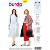 Burda Style Pattern B6290 Misses Coat Double Breasted and Lined 6290 Image 1 From Patternsandplains.com