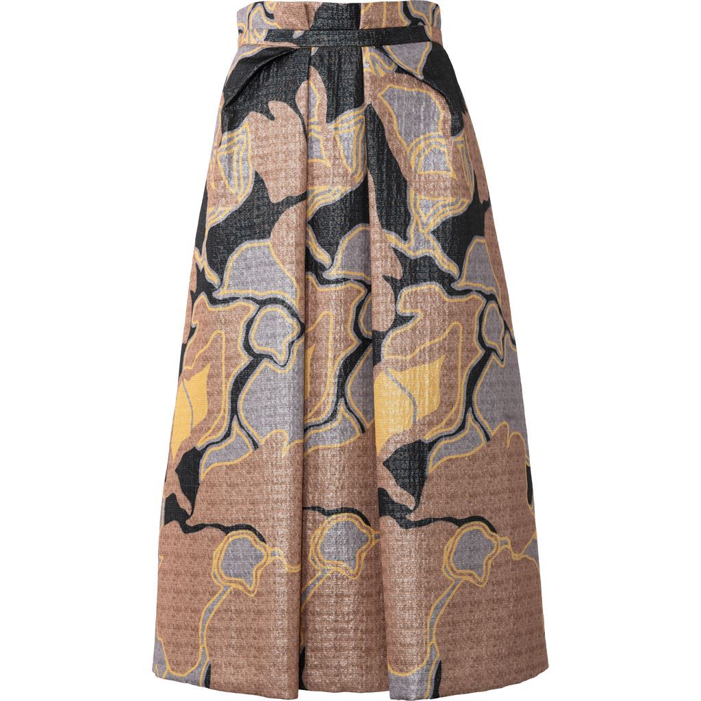 Burda Style Pattern B6291 Misses Skirt with Front Pleat in Two Lengths 6291 Image 4 From Patternsandplains.com