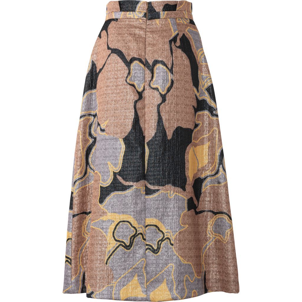 Burda Style Pattern B6291 Misses Skirt with Front Pleat in Two Lengths 6291 Image 5 From Patternsandplains.com