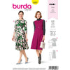 Burda Style Pattern B6297 Misses Dresses with Flared or Pleated Skirts 6297 Image 1 From Patternsandplains.com