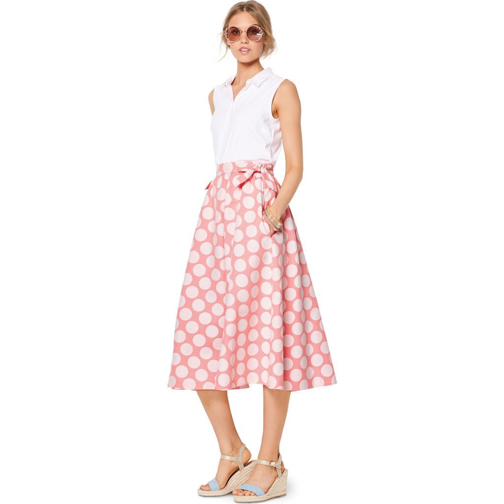 Burda Style Pattern B6319 Misses bell shaped skirt 6319 Image 2 From Patternsandplains.com
