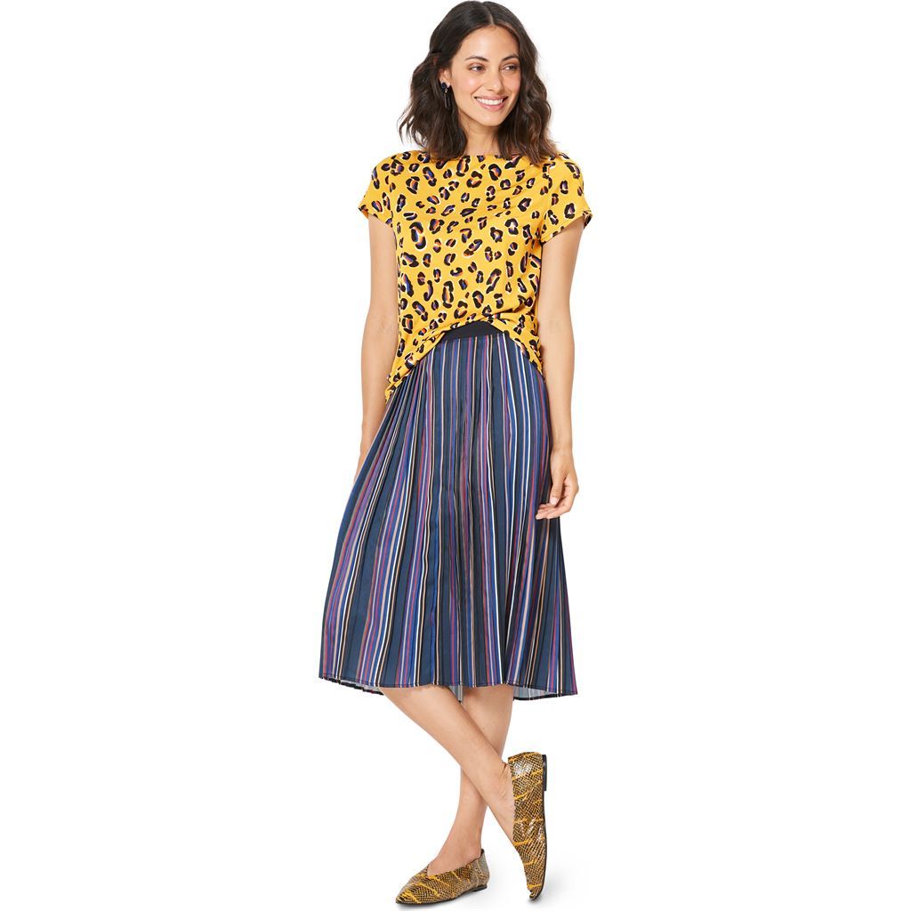 Burda Style Pattern B6328 Misses top with boat neckline 6328 Image 4 From Patternsandplains.com