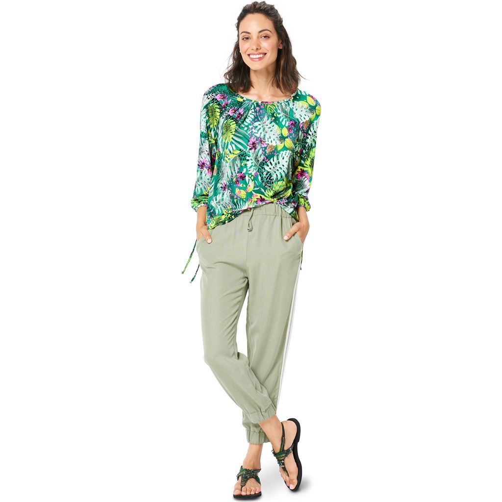 Burda Style Pattern B6329 Misses raglan top 6329 Image 3 From Patternsandplains.com