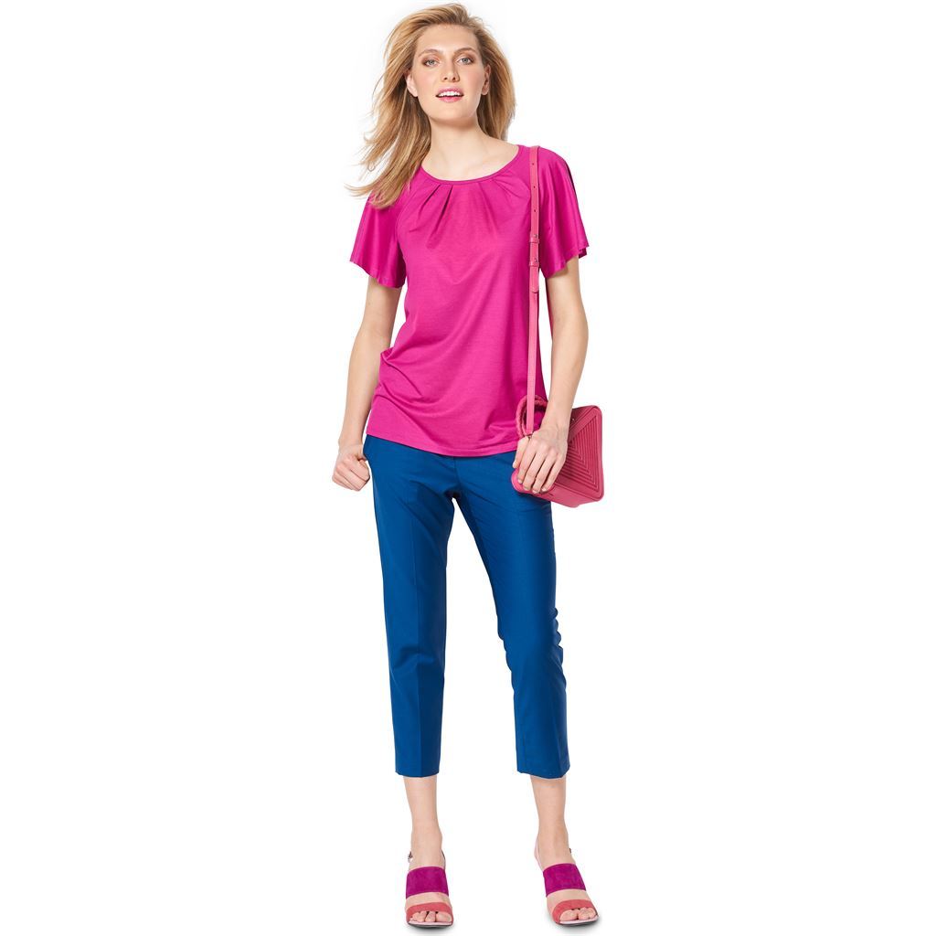 Burda Style Pattern B6329 Misses raglan top 6329 Image 4 From Patternsandplains.com