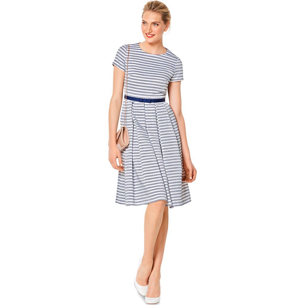 Burda Style Pattern B6343 Misses pinafore dress 6343 Image 5 From Patternsandplains.com