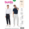 Burda Style Pattern B6350 Mens pants 6350 Image 1 From Patternsandplains.com