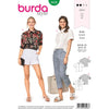 Burda Style Pattern B6426 Misses Fancy Summer Blouses 6426 Image 1 From Patternsandplains.com