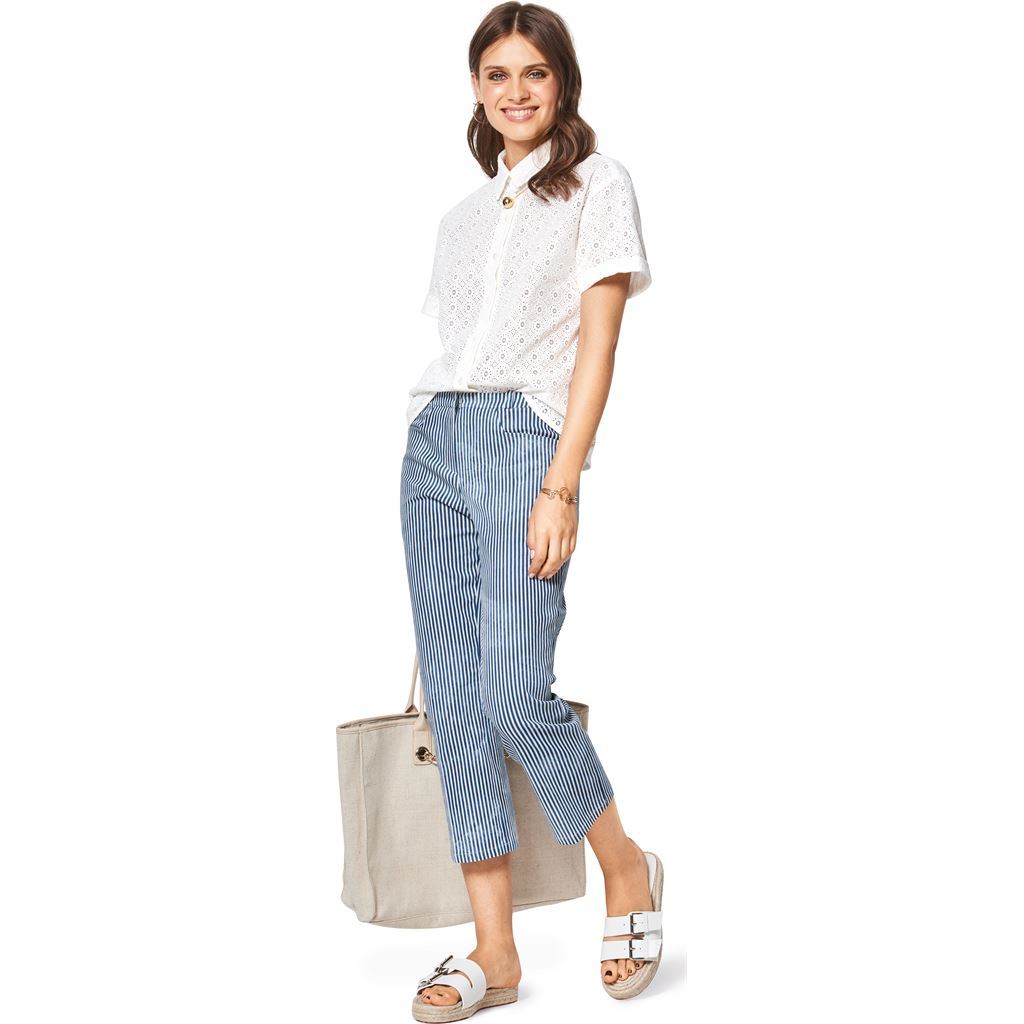 Burda Style Pattern B6426 Misses Fancy Summer Blouses 6426 Image 2 From Patternsandplains.com