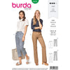Burda Style Pattern B6432 Womens Dress Trousers 6432 Image 1 From Patternsandplains.com