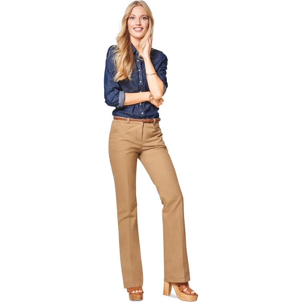 6432 Pattern Burda Style Pattern B6432 Women's Dress Trousers 6432 - Patterns and Plains