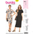 Burda Style Pattern B6439 Womens Back Interest Dresses 6439 Image 1 From Patternsandplains.com