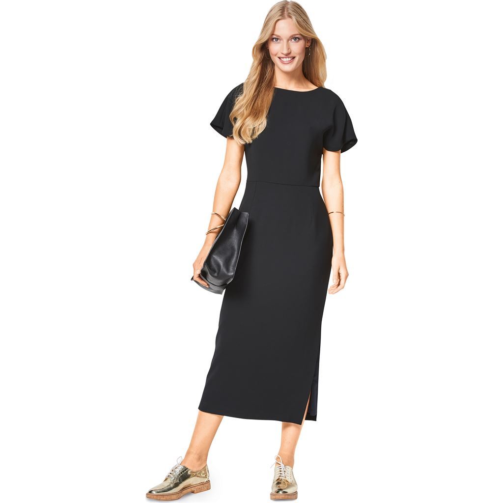 Burda Style Pattern B6439 Womens Back Interest Dresses 6439 Image 4 From Patternsandplains.com