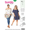Burda Style Pattern B6446 Womens Sleeve Variation Top 6446 Image 1 From Patternsandplains.com
